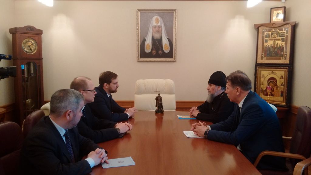 Состоялась встреча митр.Никона и Руководителя ФАДН И.В.Баринова