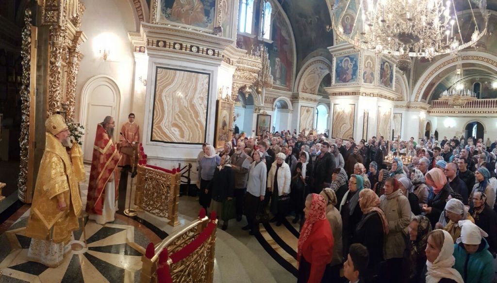 Служение митр.Никона в Неделю 12-ю по Пятидесятнице