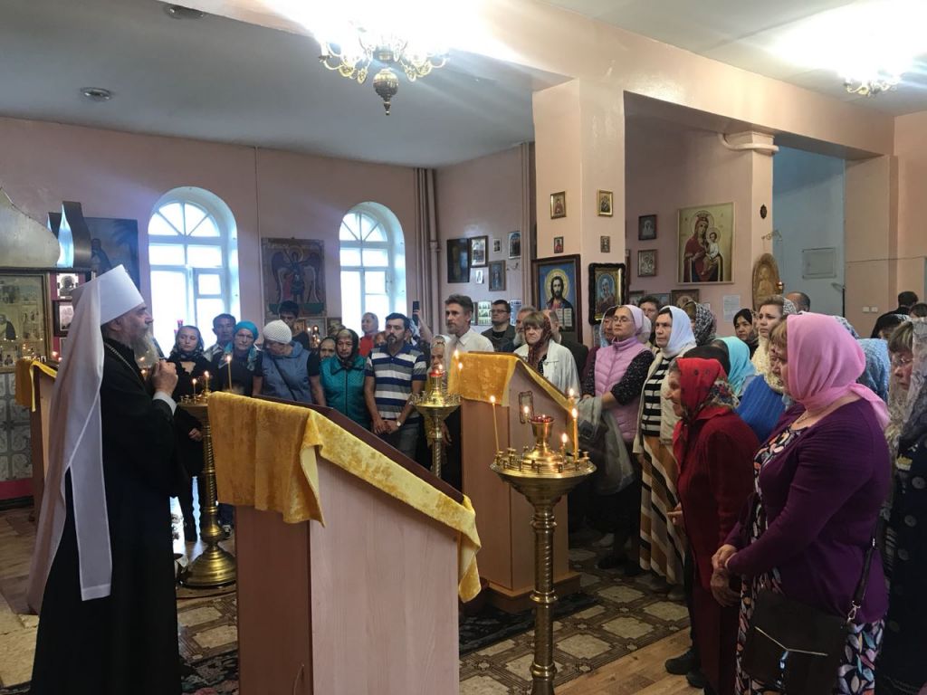 Служение митр.Никона накануне Недели 8-й по Пятидесятнице