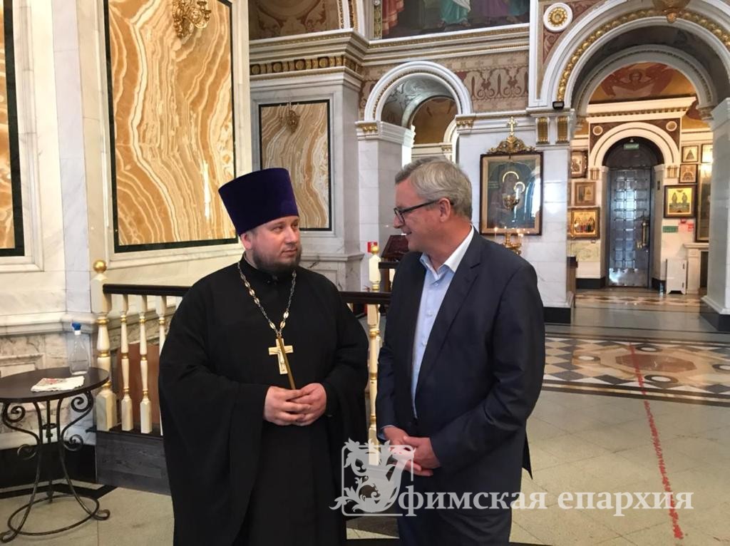 Собор Рождества Богородицы посетил посол Австрии: фото 2