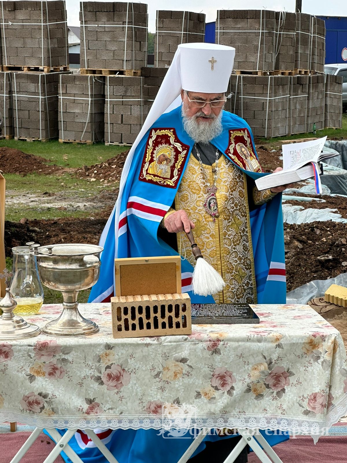 Освящено основание нового храма с. Суккулово Ермекеевского р-на: фото 2
