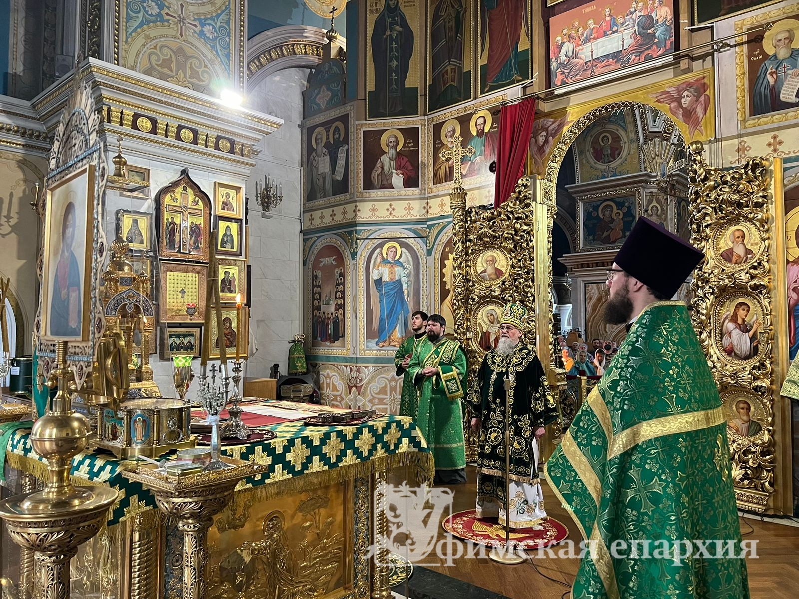 Служение митр.Никона в праздник Входа Господня в Иерусалим: фото 4