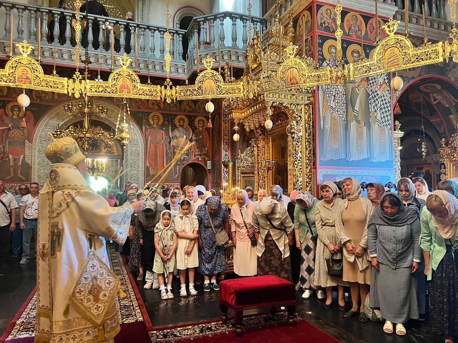 Архиерейское богослужение в Великий двунадесятый праздник Вознесения Господня: фото 3