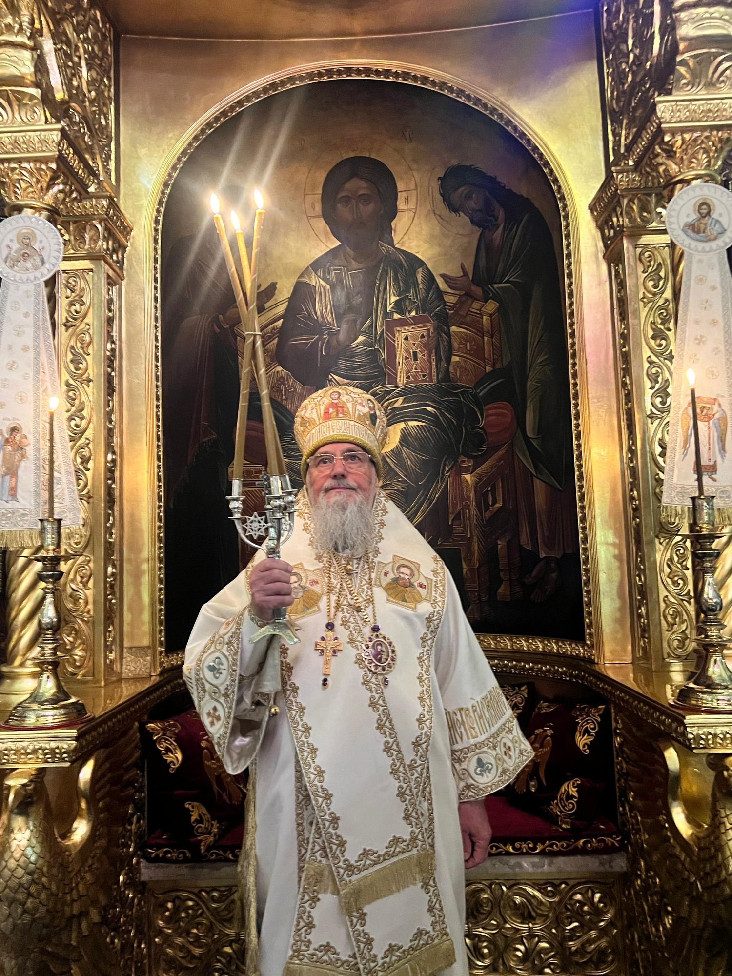 Архиерейское богослужение в Великий двунадесятый праздник Вознесения Господня: фото 4
