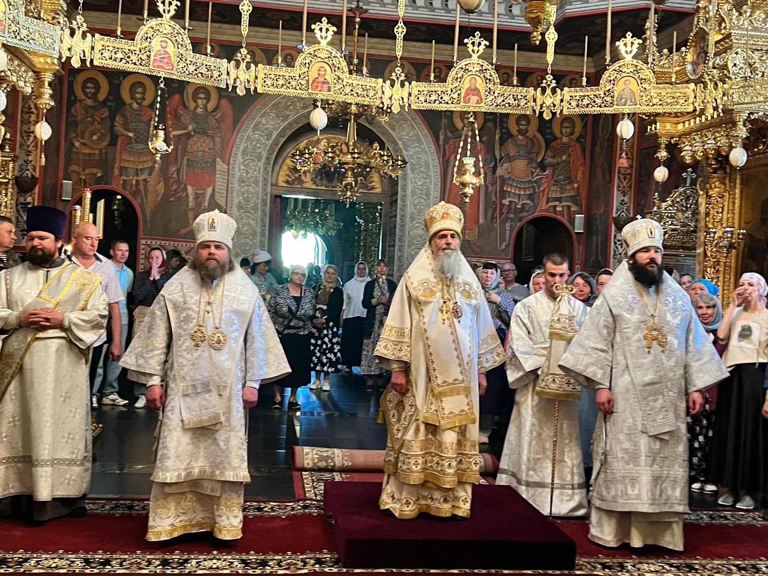 Архиерейское богослужение в Великий двунадесятый праздник Вознесения Господня: фото 8